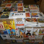 palette d'environ 2500 cartes postales aux motifs divers.