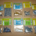 palette de 5000 sachets de visserie