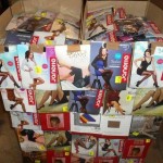 palette de 700 collants, bas, mi bas