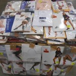 palette de 700 collants, bas, mi bas